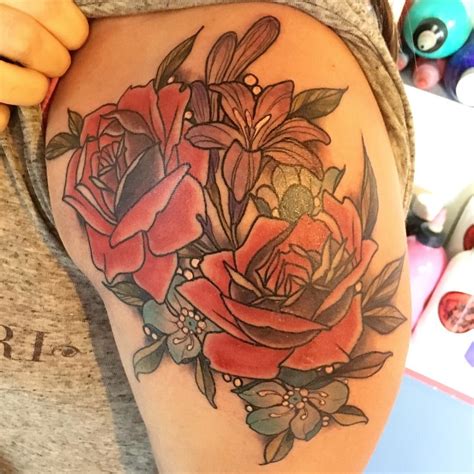 Roses are a popular symbol of love, whether you're trying to fit in with a valentine's day trend or just showing a lover that you're thinking of them. 80+ Stylish Roses Tattoo Designs & Meanings - [Best Ideas ...
