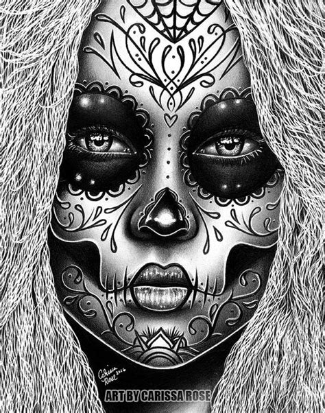 Pin By Renee Stouffer On Dia De Los Muertos Sugar Skull Girl Tattoo