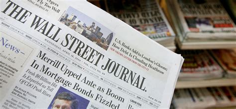 Wall Street Journal Editors Hit Back At ‘misinformation And ‘racism