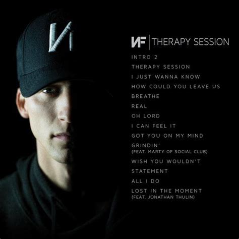 Nf Therapy Session Track List Nf Rapper Best Rapper Christian Rappers