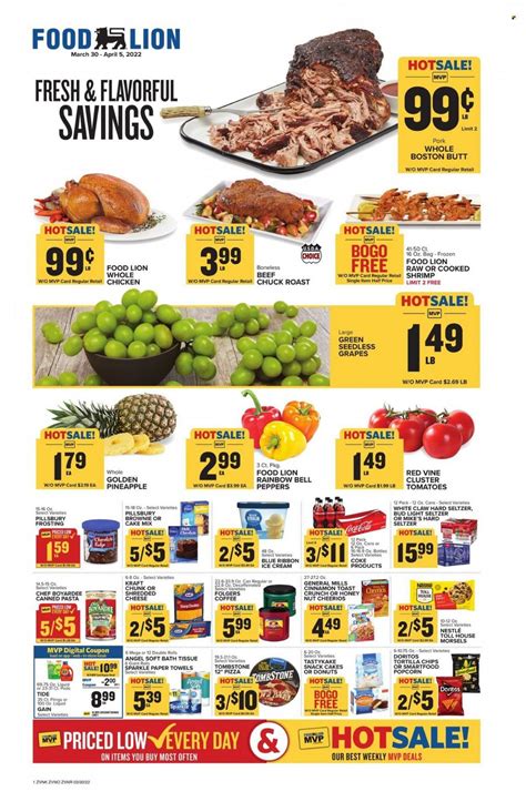 Food Lion (VA) Weekly Ad Flyer March 30 to April 6