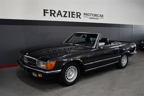 1985 Mercedes Benz 500sl Frazier Motorcar Company