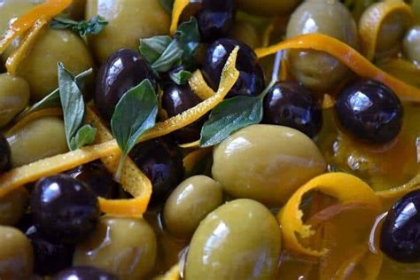 Marinated Olives With Oregano And Oranges She Loves