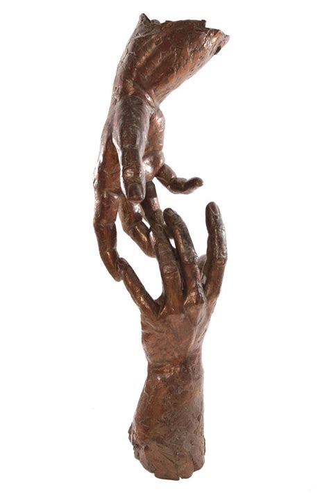 Monumental Bronze Hands Sculpture By Gary Price At 1stdibs Gary Price
