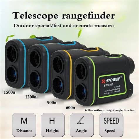 Telescope Trena Laser Rangefinders Distance Meter Digital 8x 600m 900m