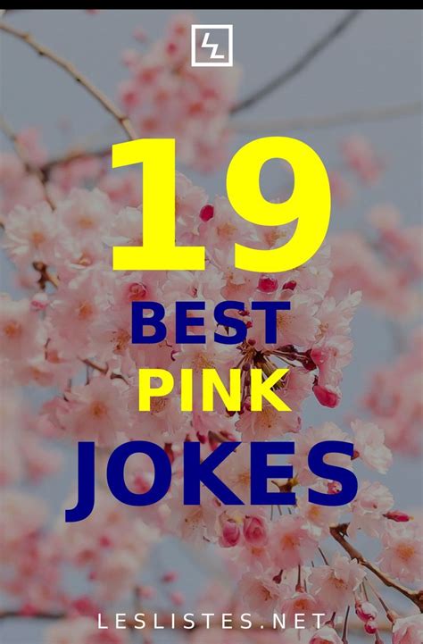 The Top 19 Pink Jokes For National Pink Day Les Listes Jokes Funny