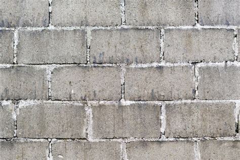 Cinder Block Wall Background Stock Image Image Of Cement Urban