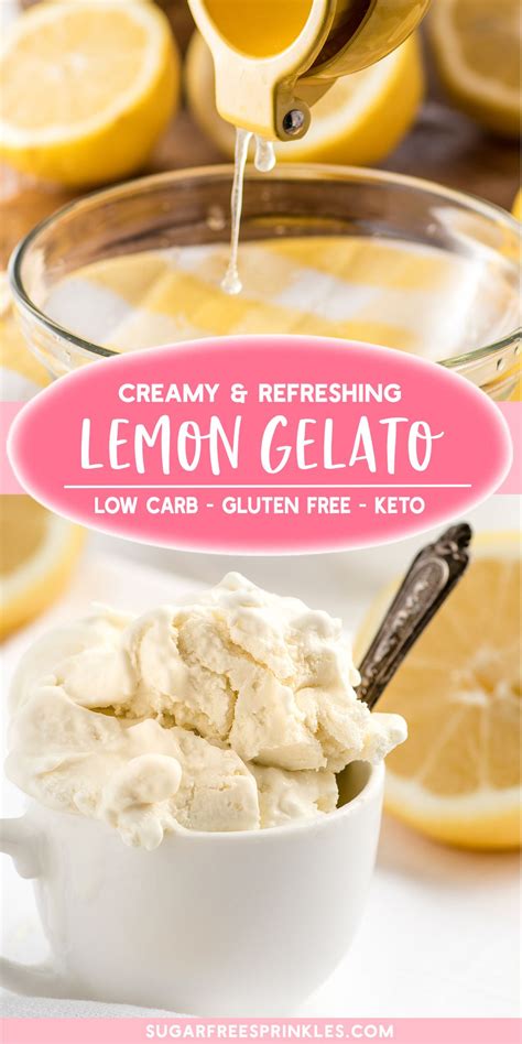This one's a beauty—and thanks to cream cheese and sour cream. A low carb frozen dessert! This lemon gelato recipe is ...