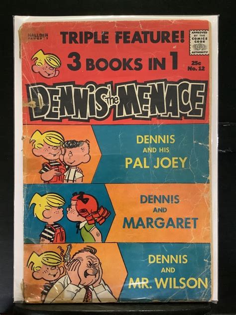 Dennis The Menace Giant 12 1962 Comic Books Silver Age Fawcett