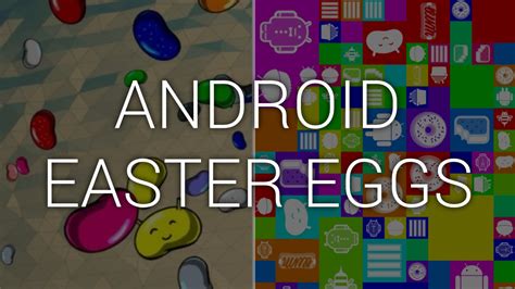 How To Access The Android Easter Eggs Jellybean And Kitkat Youtube