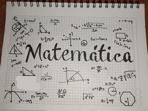 Matematicas Mathematics Math Bullet Journal