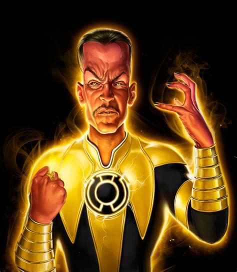Sinestro By Mike Thompson Fantasy 2d Sinestro Corps Dc Comics
