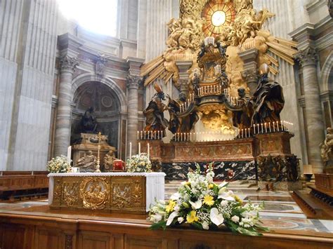 I always made it a point to visit st. Decorations of the Vatican Basilica on the Feast of St ...