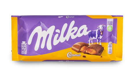 Milka Caramel Filled Chocolate Bar 100g The Dutch Shop