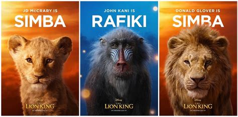 The Lion King 2019 Movie Hindi Voice Dubbing Cast & Hindi Voice Over gambar png
