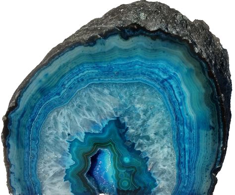 Agate Agate Stone Blue Geode 59847 Matkojedyna