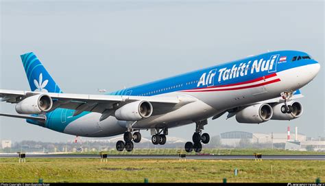 F Olov Air Tahiti Nui Airbus A340 313 Photo By Jean Baptiste Rouer Id