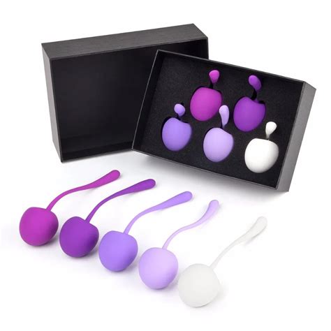 Pcs Set Kegel Balls Exercise Weight Kit Vagina Tight Trainer Silicone