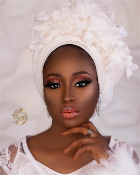 pin by thrivelogue on african head gear gele with thrivelogue bride makeup wedding makeup