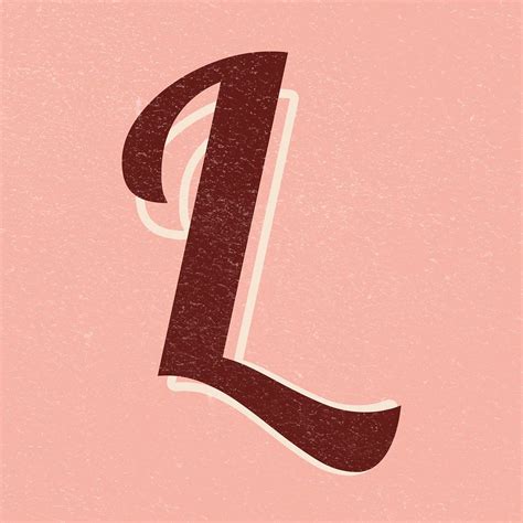 Letter L Font Printable A To Z Stylish Lettering Alphabet Free Image