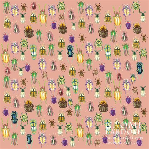 Naomese Naomi Bardoffs Art Blog Beetles Wallpaper April 2014 Or