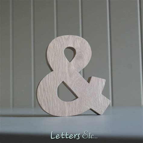 Wooden Letters Chunky By Letters Etc