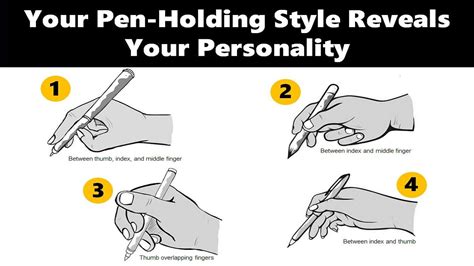 Your Pen Holding Style Reveals Your True Personality Traits