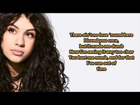 Alessia Cara Trust My Lonely Lyrics HeyLyrics YouTube