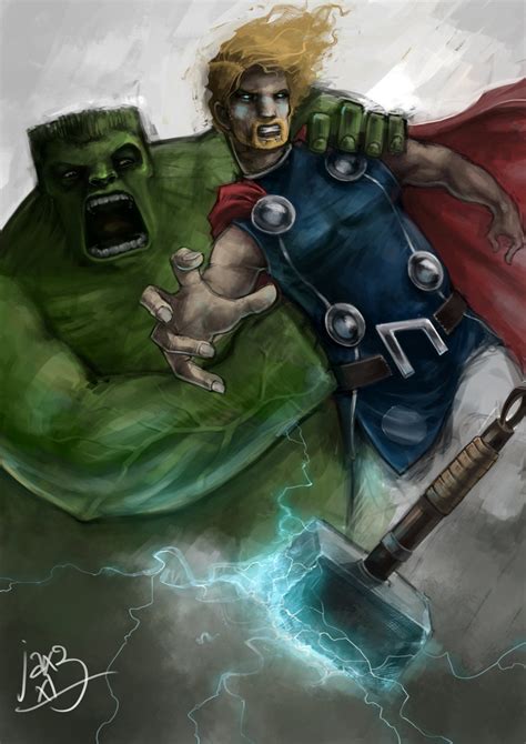 17 Best Images About Hulk Vs Thor On Pinterest