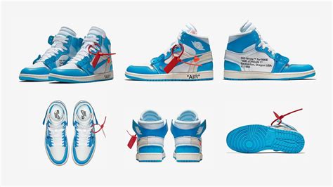 the iconic off white x jordan 1 high trio collection buy my sneaker