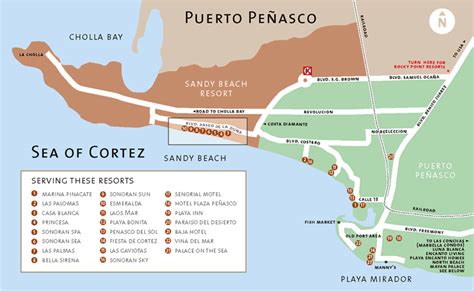 Rocky Point Mexico Map Get Map Update