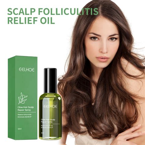 Olive Oil Hair Scalp Repair Spray Hair Growth Serum Hair Loss Treatment