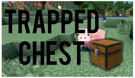 trapped chest trap minecraft