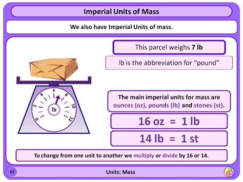 Units Mass Metric And Imperial Ks2 By Magictrickster Teaching