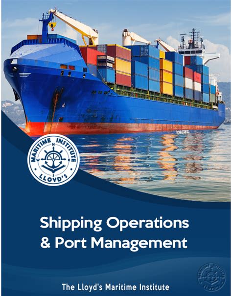 Lloyds Maritime Institute Shipping Management Advanced Diploma