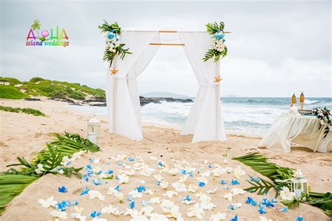 Hawaii Beach Weddings Custom Designed Alters On Oahu