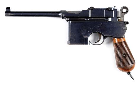 Lot Detail Mauser 763mm C96 Pistol Sn 21898