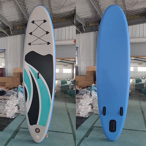 Foldable Custom Inflatable Fishing Boat Soft Sup Board Blue Henan