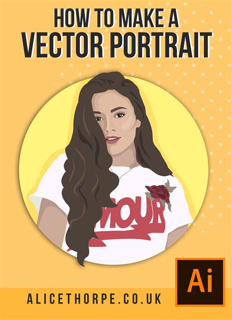 How To Make A Vector Portrait In Adobe Illustrator Digital