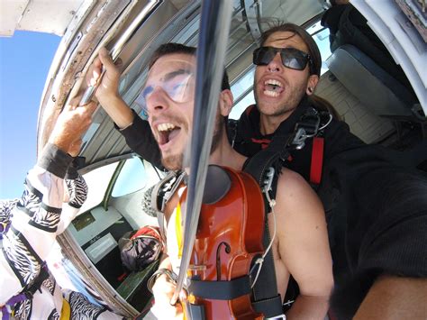 Nude Violinist Plays The Lark Ascending While Skydiving Classic Fm