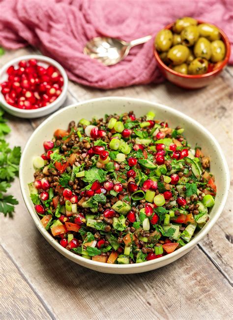 Puy Lentil Tabouleh Salad Nadias Healthy Kitchen