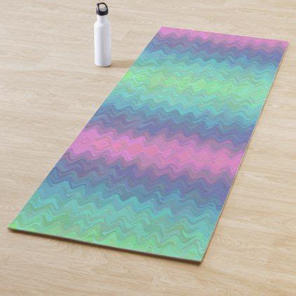If you've been practicing yoga for years, you probably have a few too many mats lying. Wavy Gradient Yoga Mat | Zazzle.com | Yoga mat, Yoga mats ...