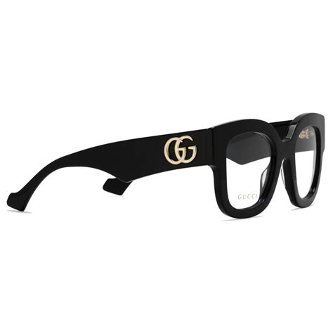 Gucci Round Frame Optical Glasses Black Gucci Eyewear Avvenice