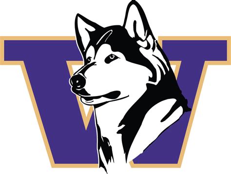 Washington Huskies Primary Logo Ncaa Division I U Z Ncaa U Z