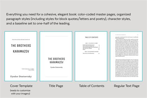 Joyce Self Publishing Book Design Template For Novels And Memoirs