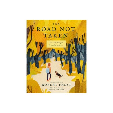 The Road Not Taken By Robert Frost Hardcover This Is A Book The