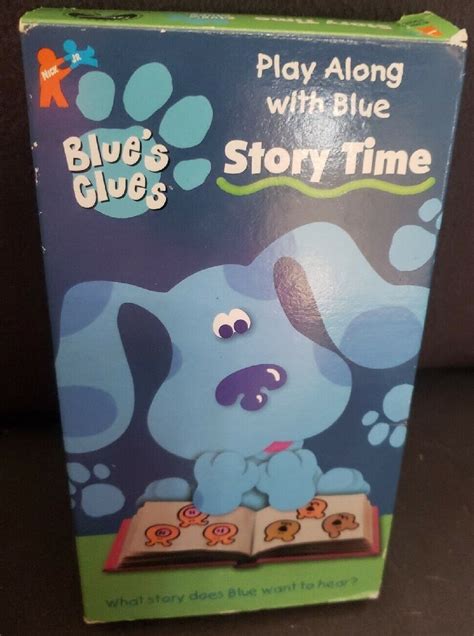 Blues Clues Story Time Vhs 1998 Grelly Usa