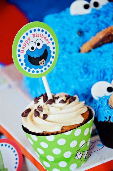 Cookie Monster Party Diy Printable Complete By Amandaspartiestogo