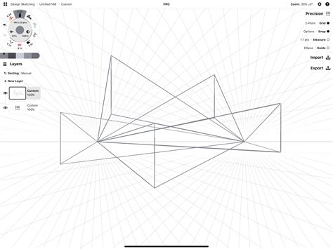 How To Sketch With A Perspective Grid • Concepts App • Infinite
