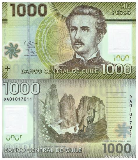 Chile 1000 Pesos 2012 P 161c Unc Comprar Billetes Internacionales